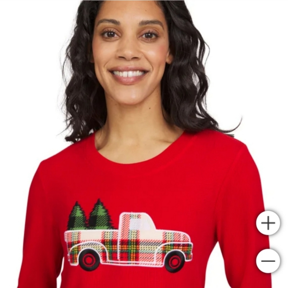 Eddie Bauer ladies Family Holiday Pajama - Picture 4 of 9